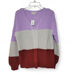 Style & Co. Cable Knit Sweater NWT
